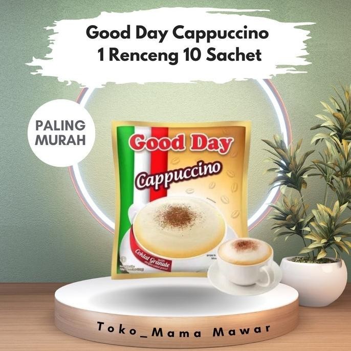 

Terlaris Paling Murah Good Day Cappuccino / Kopi Good Day / 1 Renceng 10 Sachet Ready Stok