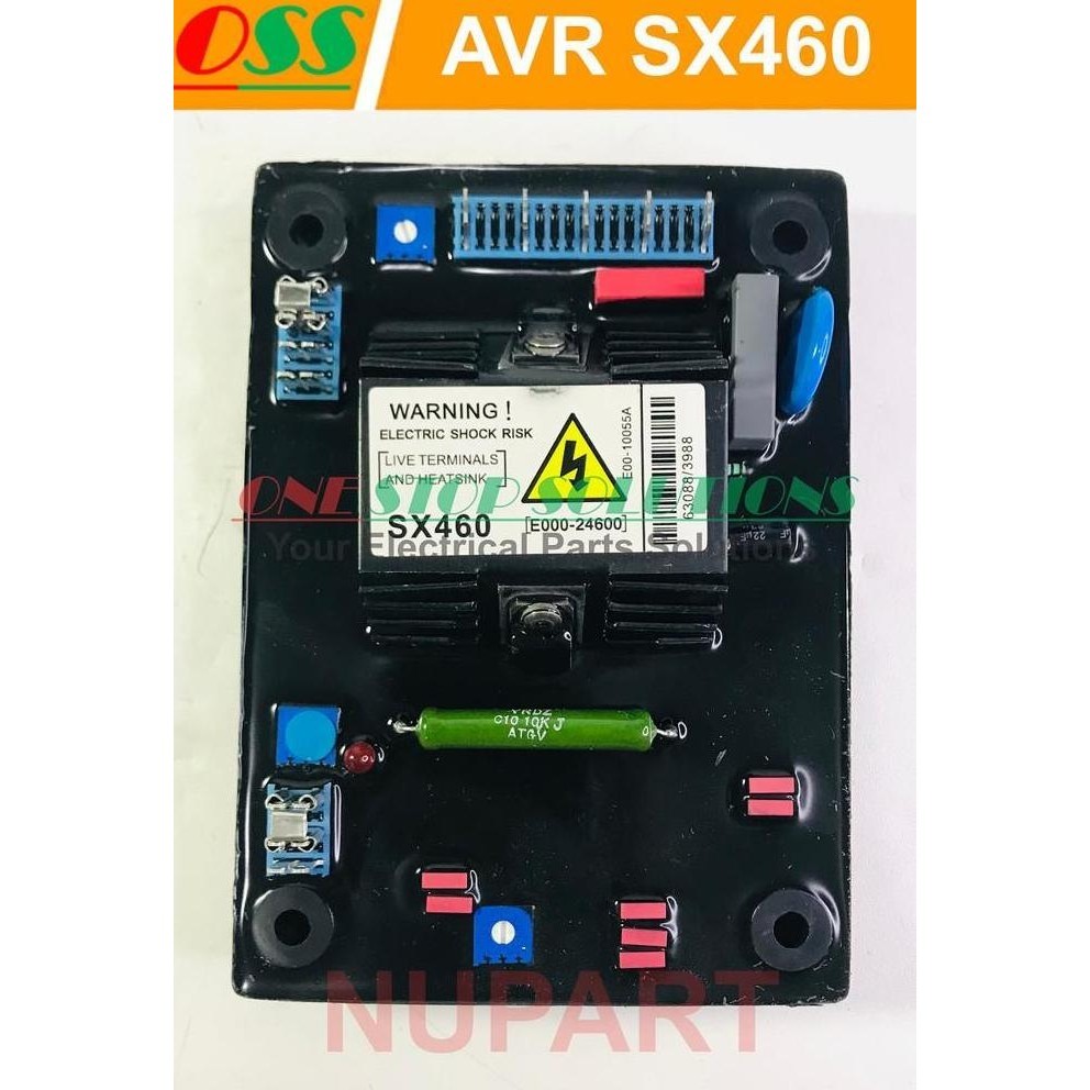 Ready Stock Avr Generator Sx 460 Red Capacitor Oem Avr Genset Sx460 100 % Original