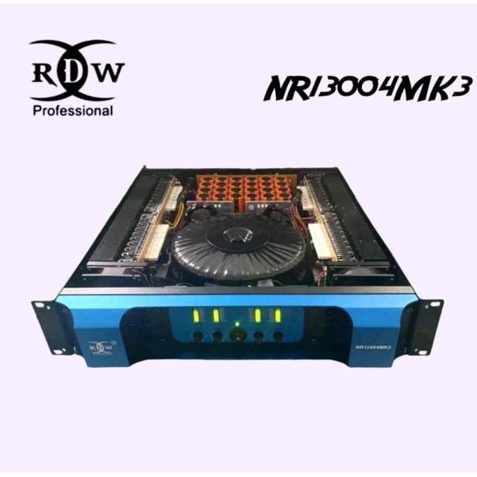 readyy... power amplifier rdw nr 13004 mk3 nr 13004mk3 nr13004 class h 4 channel