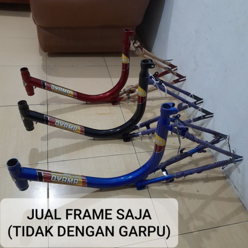 Berjaya Bike - FRAME / BATANG OYAMA SEPEDA MINION SIZE 20" BARU