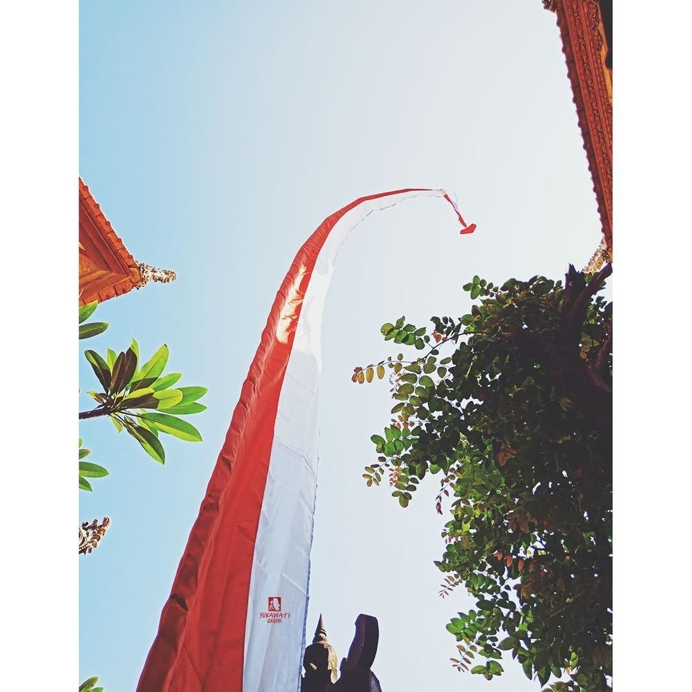 Gratis Ongkir Umbul-Umbul Merah Putih 7 Meter, Umbul Bendera 5 Meter, Umbul Penjor Merah Putih 4 Met