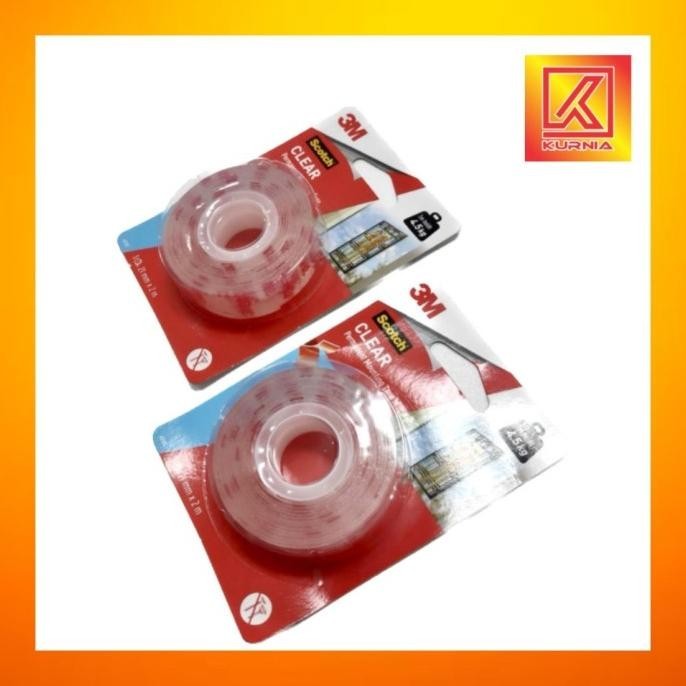 

Double Tape 3M Clear / Transparan / Bening 21MM X 2 M