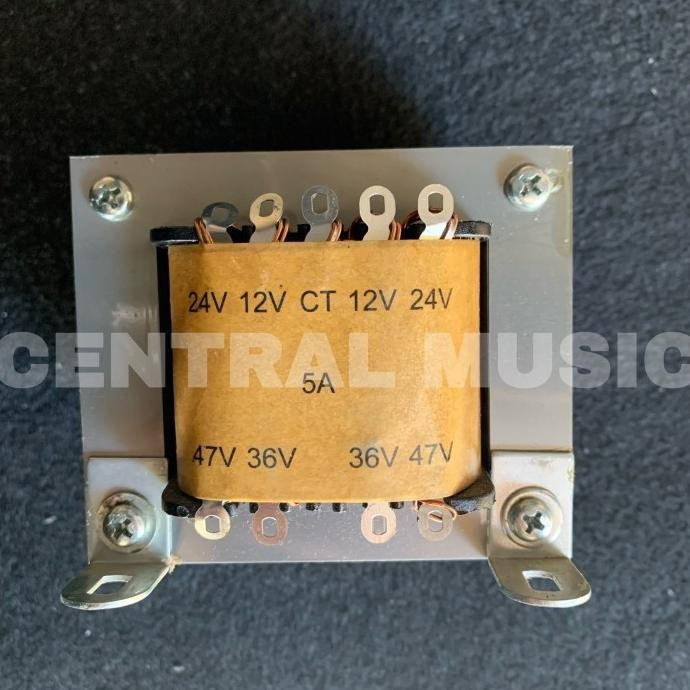 BEBAS ONGKIR - TRAFO PETAK KOTAK SANKEN 5A CT 12V-24V-36V-47V MURNI SANKEN