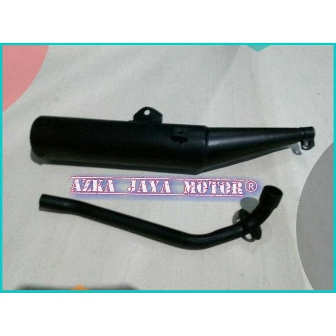 Knalpot Racing Bobokan Yamaha Vega ZR Model Standar seperti ori 8JVLZ4