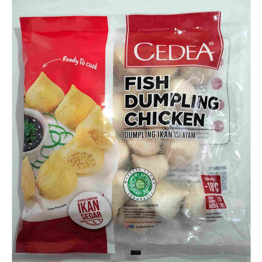 

CEDEA FISH DUMPLING CHICKEN (500 Gram)