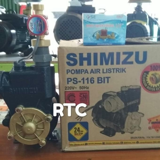 Pompa Air Pendorong Shimizu Otomatis Booster