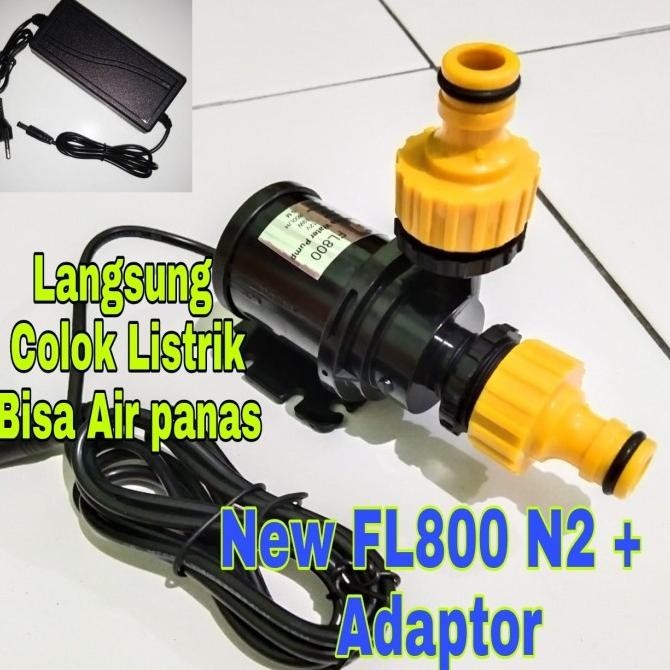 Pompa Air Celup Mini Dc 12V Fl800A + Adaptor