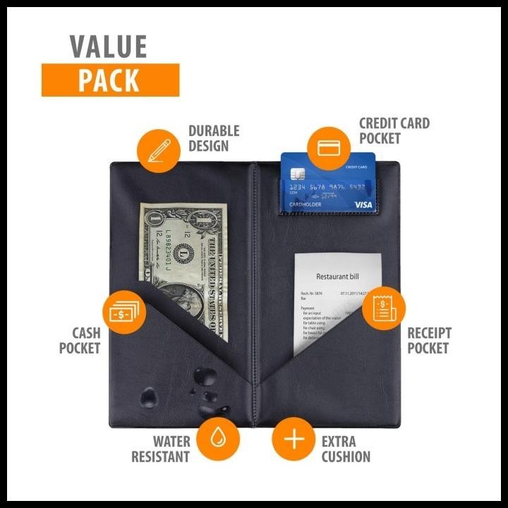 

HOT DEAL BILL HOLDER RESTORAN / BILL COVER / BILL RESTO - HITAM KUALITAS TINGGI !!!!!