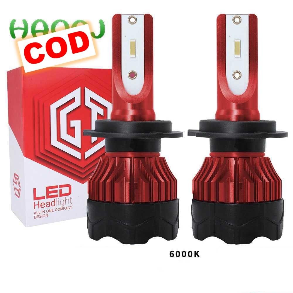 Lampu Depan Mobil LED ZES 12000LM 55W H11 2 PCS