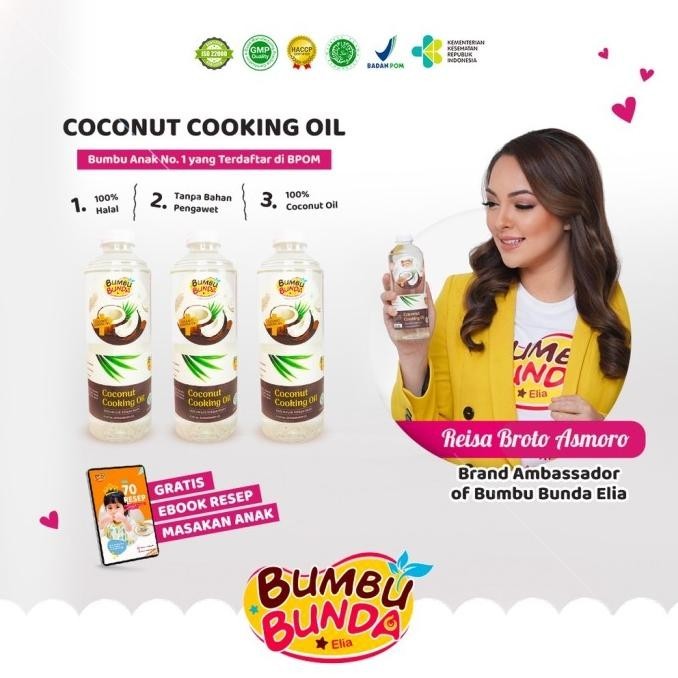 

Bumbu Bunda Elia Coconut Cooking Oil / Minyak Kelapa MPASI BB BOOSTER H24M