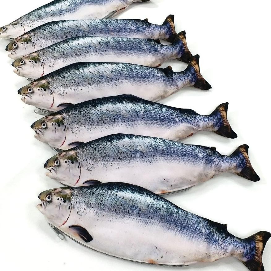 

Fe24 Tempat Pensil Salmon Untuk Yang Hobby Mancing Dan Ikan Bergizi Super Sale