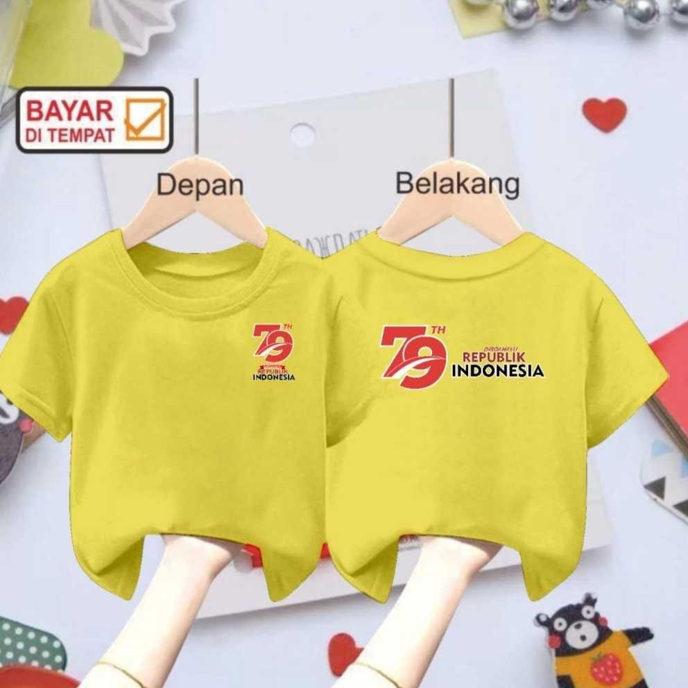 Murah Redlove / Kaos Anak 17 Agustus 2024 / Baju 17 Agustus / Pakaian 17 Agustus / Atasan Anak Anak
