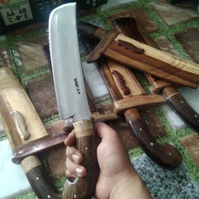 Golok Petok/Golok Pendek/Golok Cacah Tulang Dan Daging
