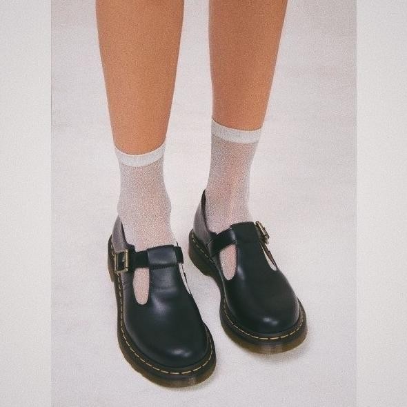 DR MARTENS POLLEY BLACK SMOOTH