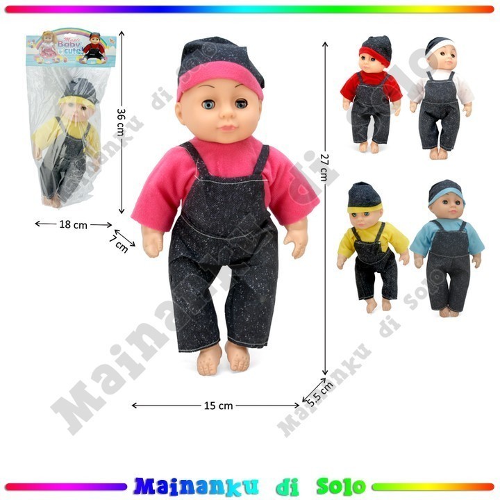 [Mainanku] Mainanku Boneka Anak Cowok Baterai Operation Lagu Anak Baby Cute Mainan Anak Perempuan