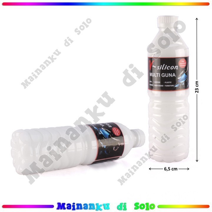[Mainanku] Semir Ban Atvia V-Silicone Multiguna Botol