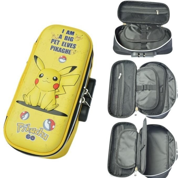 

PIKACHU PASSWORD LOCK KOTAK ALAT TULIS MURID POKEMON PENSIL CASE TEMPAT KOTAK PENSIL ANAK TERLARIS TERBARU BRAND ASLI 100% MODERN TERMURAH BERKUALITAS BAGUS UNIK TREND 2023 2024