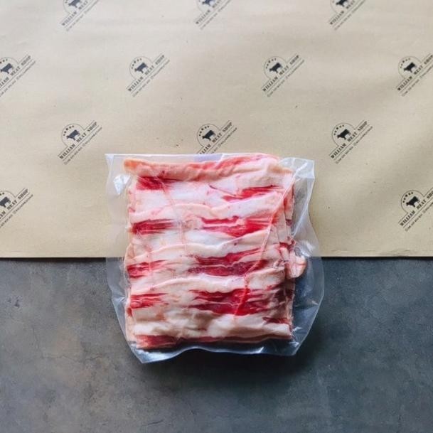 

If56 BRISKET AUS SLICE / Beef Slice seperti Shortplate / Daging Sapi Slice/ Williammeatshop Murah