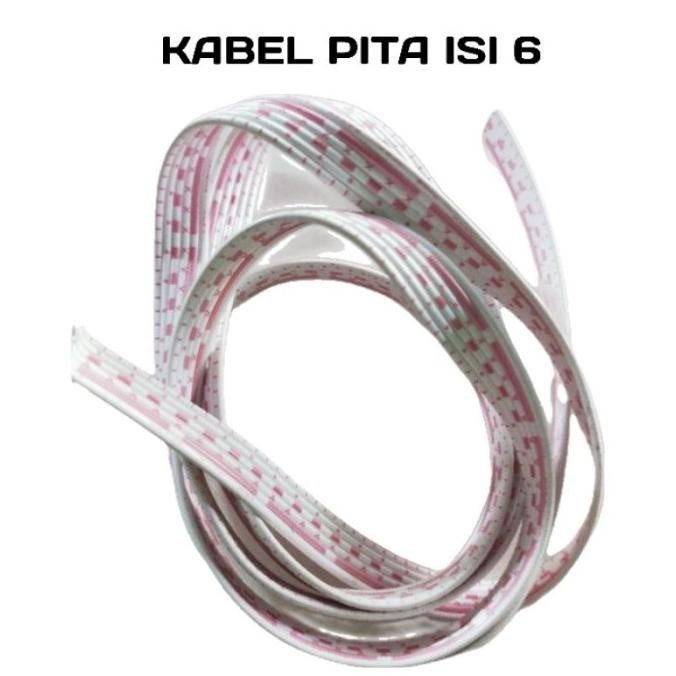 [PITA - 6PIN] Kabel Pita 6 Pin Kualitas Bagus