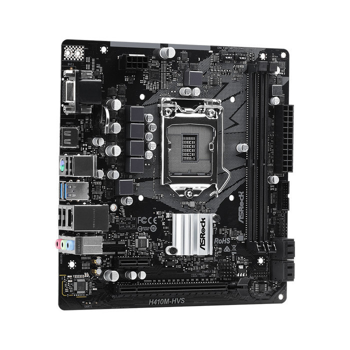 MOTHERBOARD ASROCK H410M-HVS / ASROCK H410M TERMURAH