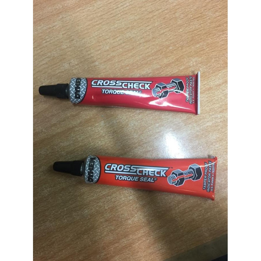 Dykem Crosscheck Torque Seal Red/Orange