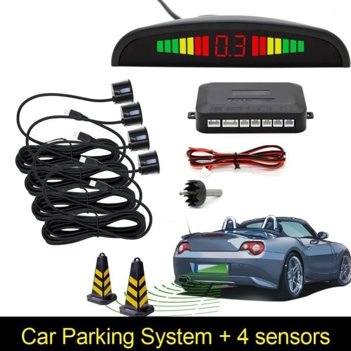 Sensor Mundur/ Parkir 4 Titik + Display