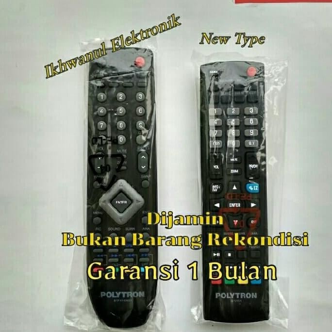 Remot Tv Polytron Original Remote Ori/Asli Tv Led