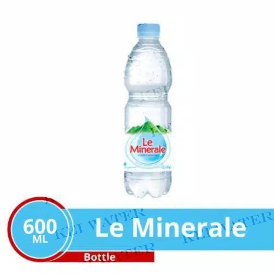 

LE MINERALE BOTOL 600 ML