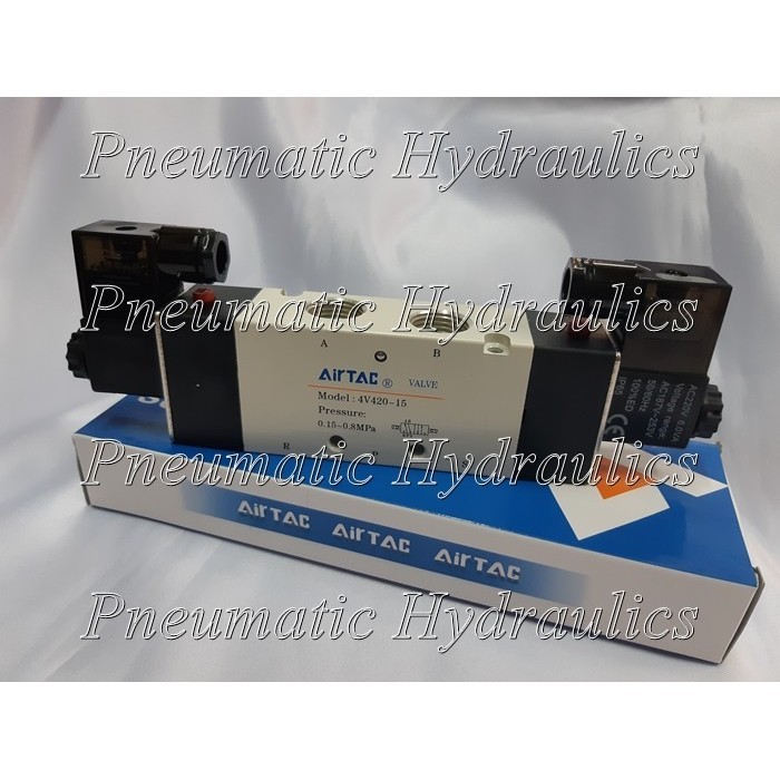 SOLENOID VALVE AIRTAC 4V420-15 AIRTAC SOLENOID VALVE 1/2"