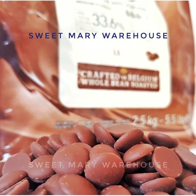 

Callebaut 823 Nv Milk 500Gr 33,6% Chocolate Couverture Callets