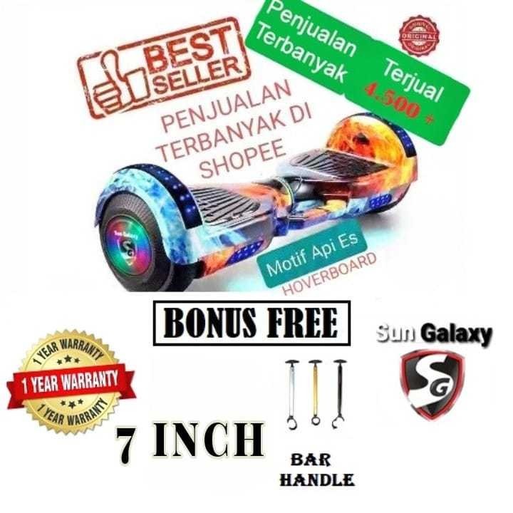 Originial Terbaru Smart Balance Wheel / Hoverboard 7 Inch/ New 7 Inch Hoverboard Smartbalance Asli