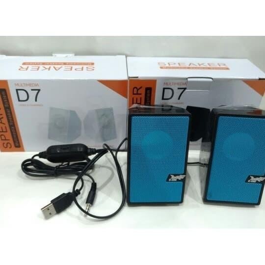 Speaker Komputer D7 K One / Speaker Laptop / Speaker Kecil