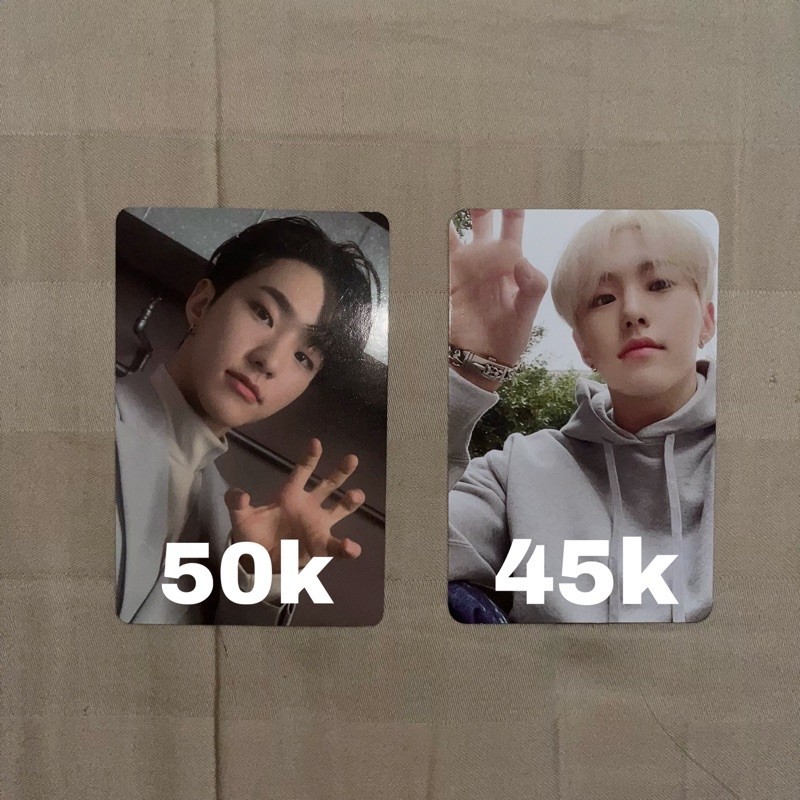 photocard hoshi seventeen incomplete 59 henggarae hana ver horanghae