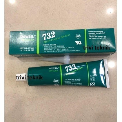 

Silicone Sealant Rtv 732 Dow Corning,Silikon Dowcorning 139Ml Tube