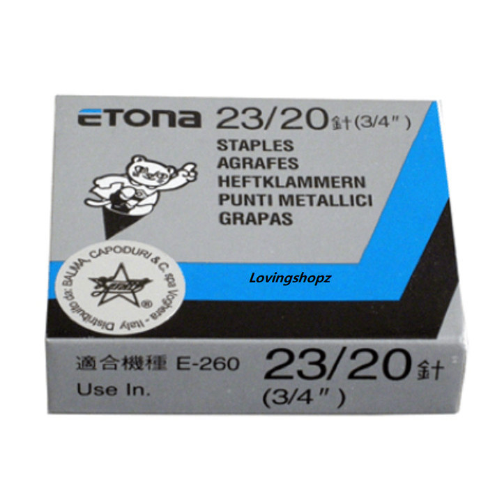 

Isi Staplerstaples Etona No.2320