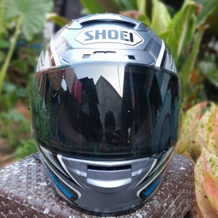 SHOEI X12 DAIJIRO KATO GREY/BLUE/SILVER ORIGINAL RARE