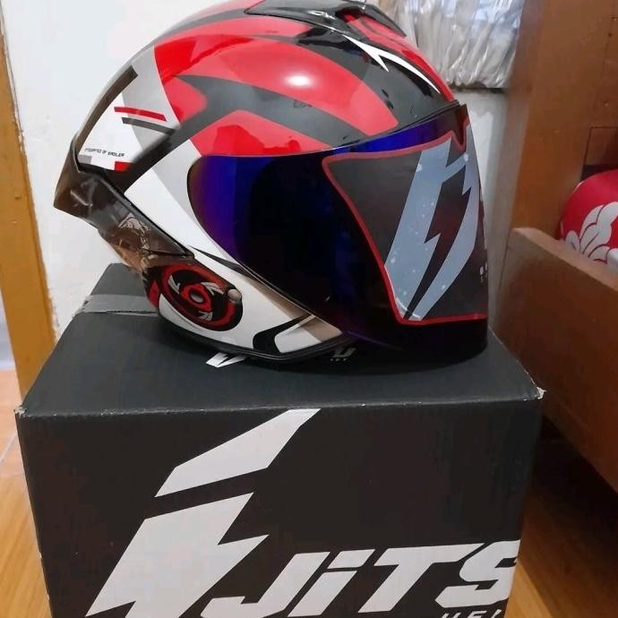 HELM HALF FACE JITSU JS1 SIZE L
