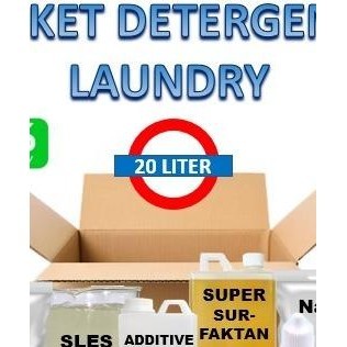 Paket Detergen Laundry / Bahan Baku Detergent Laundry "Raja Kia"