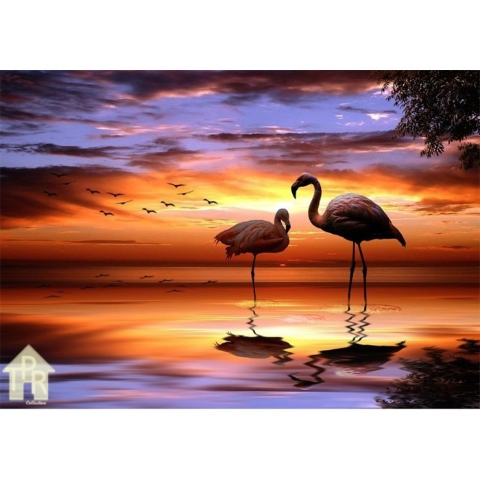 

Diy - Set Melukis Sendiri Paint By Number Kit - Animals 40X50Cm.