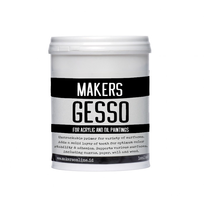 

Makers Gesso Canvas Primer 1000 Ml