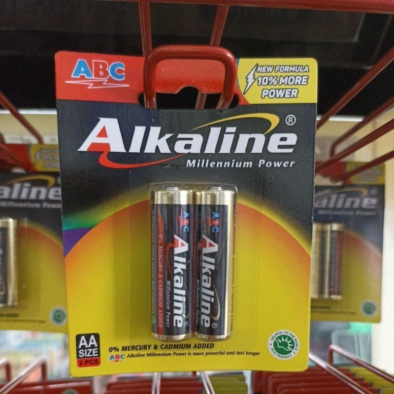 

BATERAI ALKALINE SIZE AA / AAA