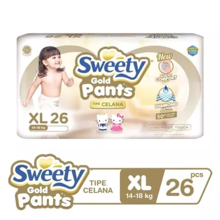 Sweety Gold Pants Xl