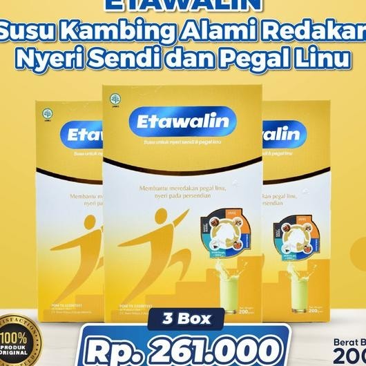 

Paket 3 Box Etawalin - Susu Kambing Etawa Ala