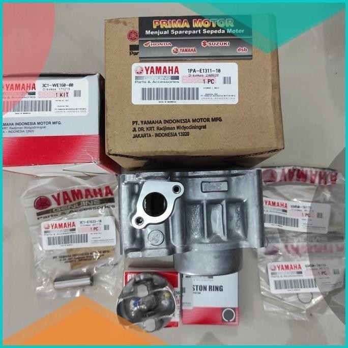 BLOK CYLINDER VIXION VIXION NEW R15 BLOK VIXION NEW R15 SET ORI YAMAHA