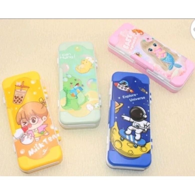 

Um57 Tempat Pensil Susun 3 Pencil Case Tingkat Tiga Anak Laki Laki Perempuan Cod