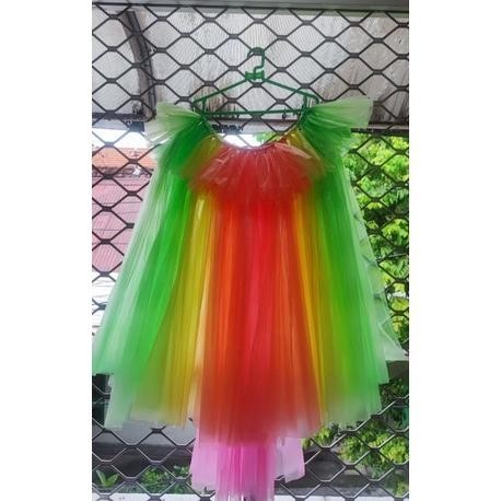 

8.8 Rok Tutu / Baju Daur Ulang Plastik / Baju Kresek Premium