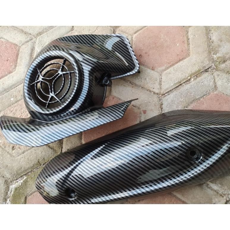 TY tutup knalpot mio gear frego tutup kipas mio gear prego TERLARIS