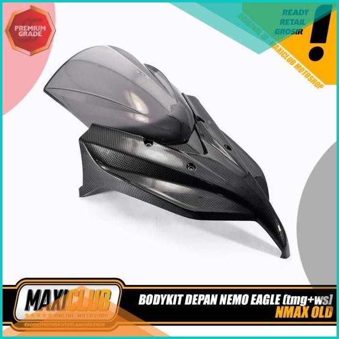 Variasi Yamaha Nmax 2018 Bodykit Depan Tameng Dan Windshield non Spion