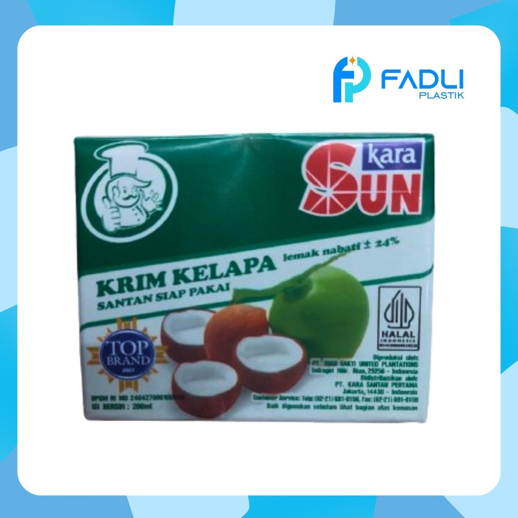

Sun Kara Krim Kelapa Santan Instan 200 ML