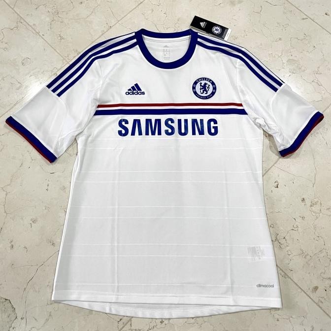 2013/14 ADIDAS CHELSEA AWAY JERSEY BAJU BOLA ASLI SIZE M ORIGINAL 2807T